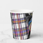 スコットランド犬 紙コップ (裏面)