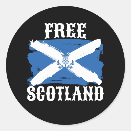 スコットランド独立の自由 ラウンドシール (正面)
