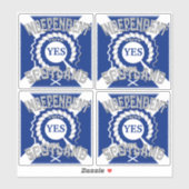 スコットランド独立国民投票 シール (シート)