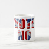 スコットランド独立国民投票 – 投票なし コーヒーマグカップ (中央)