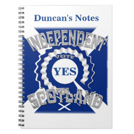 スコットランド独立 ノートブック