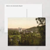 スコットランド王室の・ディーサイド・バルモラル城 ポストカード (正面/裏面)