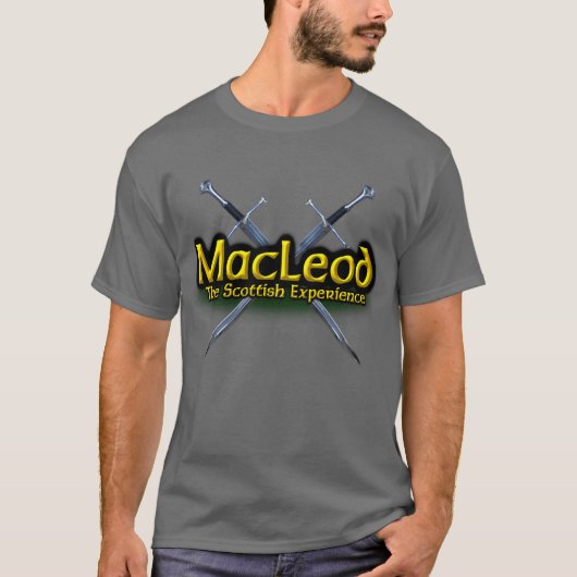 スコットランド経験藩マクロード Tシャツ (正面)