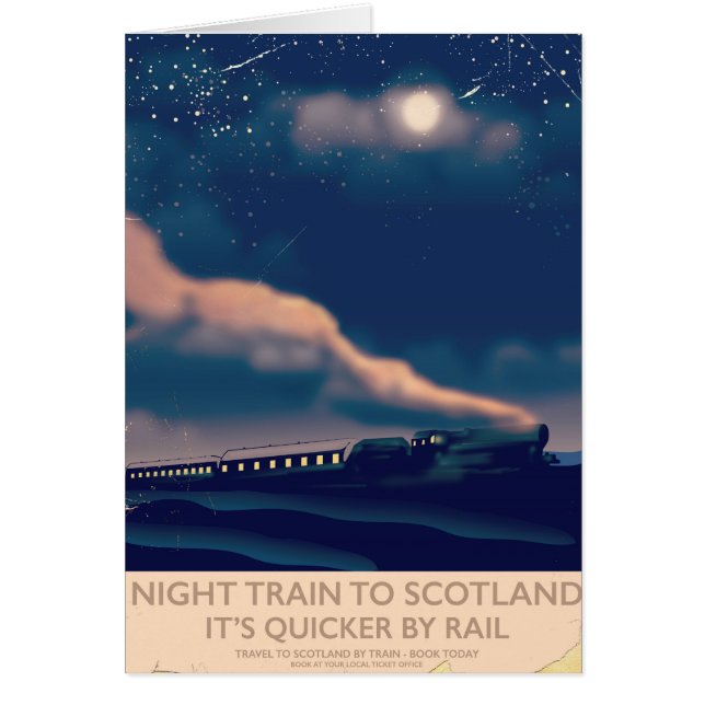 スコットランド行きの夜行列車 (正面)
