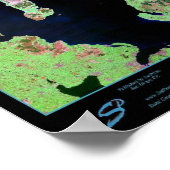 スコットランド衛星ポスター ポスター (角)