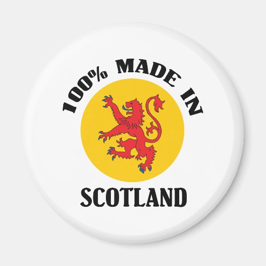 スコットランド製 マグネット (正面)