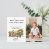 スコットランド誕生日パーティー |写真ありがとう サンキューカード (スタンド正面)