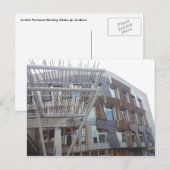 スコットランド議会ビル ポストカード (正面/裏面)