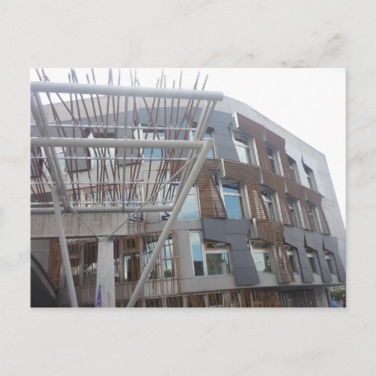 スコットランド議会ビル ポストカード (正面)