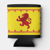 スコットランド赤横紋獅子 缶クーラー (裏面)