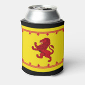 スコットランド赤横紋獅子 缶クーラー (缶裏面)