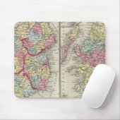 スコットランド郡地図 マウスパッド (マウス)