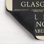 スコットランド都市マウスパッド マウスパッド (コーナー)