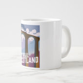 スコットランド鉄道の旅 ジャンボコーヒーマグカップ (正面右)