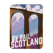 スコットランド鉄道の旅 マグネット (縦)