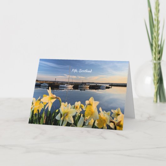 スコットランド風光明媚な写真 カード (正面)