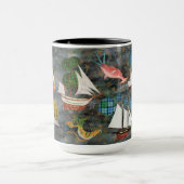 スコットランド飛行船 マグカップ (中央)