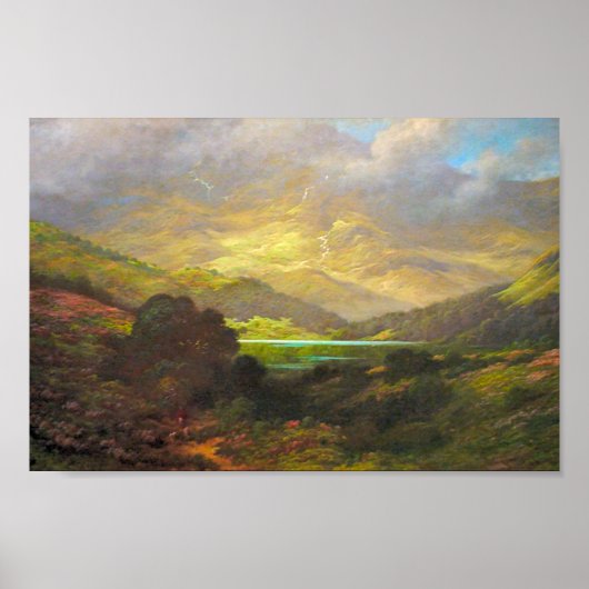 スコットランド高原 ポスター (正面)
