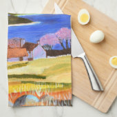 スコットランド高地のキッチンタオル キッチンタオル (四つ折り)