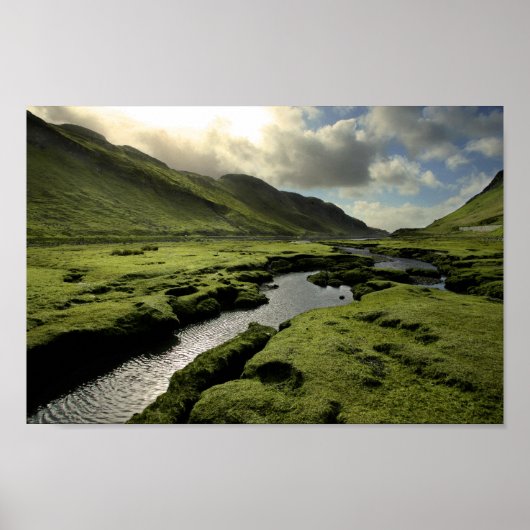 スコットランド高地の春 ポスター (正面)