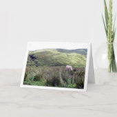 スコットランド高地の風景 カード (正面)