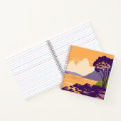 スコットランド高地 ノートブック (内部)