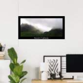 スコットランド高地 ポスター (ホームオフィス)