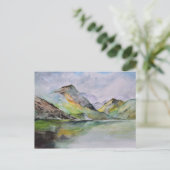 スコットランド高地 ポストカード (スタンド正面)