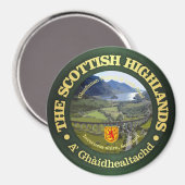 スコットランド高地 マグネット (正面/裏面)