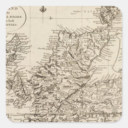 スコットランド10 スクエアシール (正面)