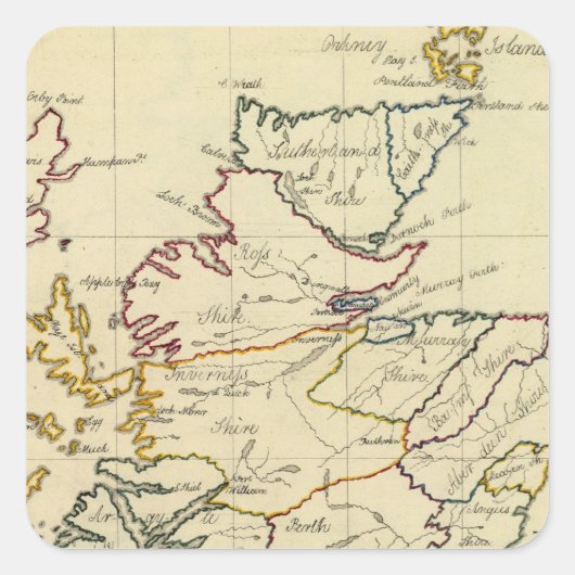 スコットランド11 スクエアシール (正面)