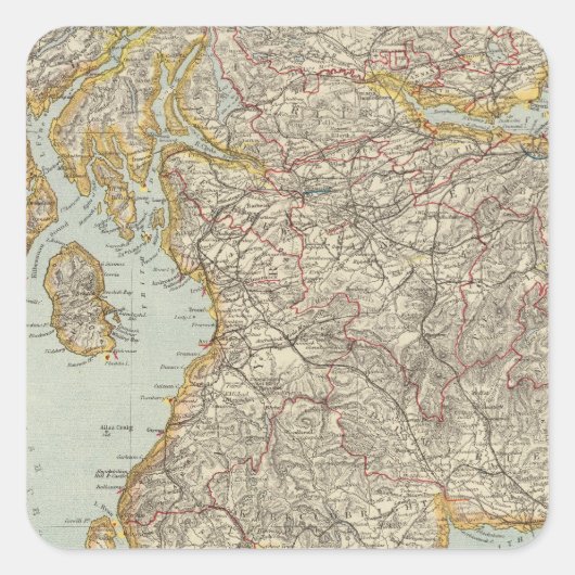 スコットランド12 スクエアシール (正面)