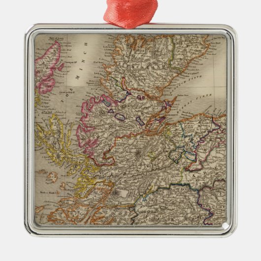 スコットランド12 メタルオーナメント (正面)