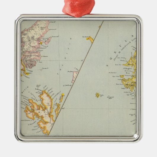 スコットランド16 メタルオーナメント (正面)