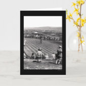 スコットランド1926年のゴルフ カード (黄色い花)