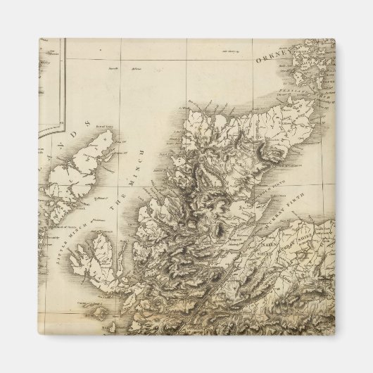 スコットランド19 マグネット (正面)