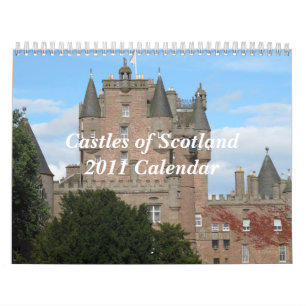 スコットランド2011Calendarの城 カレンダー