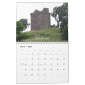 スコットランド2011Calendarの城 カレンダー (3月 2027)