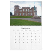 スコットランド2025大 カレンダー (2月 2026)