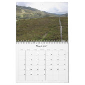 スコットランド2025 カレンダー (3月 2027)