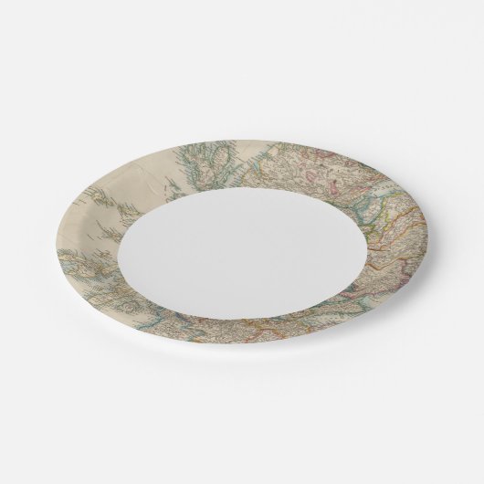 スコットランド3 ペーパープレート (アングル)