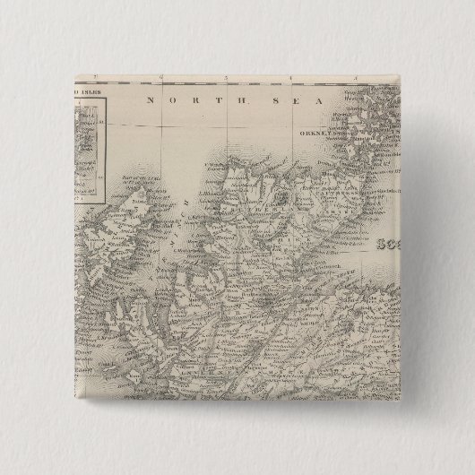 スコットランド4 缶バッジ (正面)