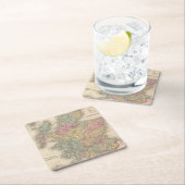 スコットランド6 スクエアペーパーコースター (インサイチュ)