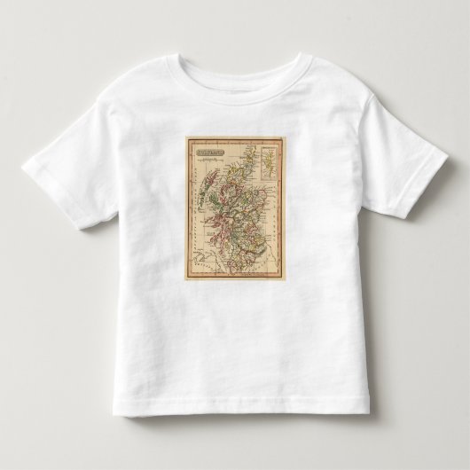 スコットランド7 トドラーTシャツ (正面)