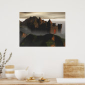 スコットランド907天文台暦計算室 ポスター (キッチン)