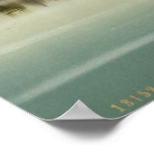 スコットランド，アイルシャー，アーバイン ポスター (角)