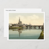 スコットランド，アイルシャー，アーバイン ポストカード (正面/裏面)