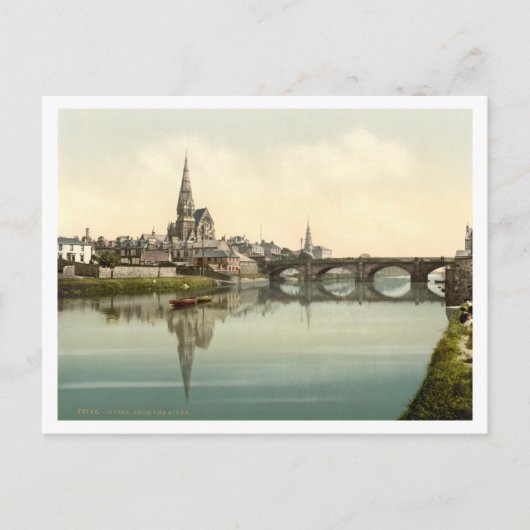 スコットランド，アイルシャー，アーバイン ポストカード (正面)