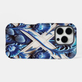 スコットランド・アザミのApple iPhone 16 Pro Case-Mate iPhoneケース (裏面横)