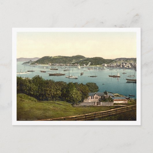 スコットランド、アルギルとブートのオバンドベイ ポストカード (正面)